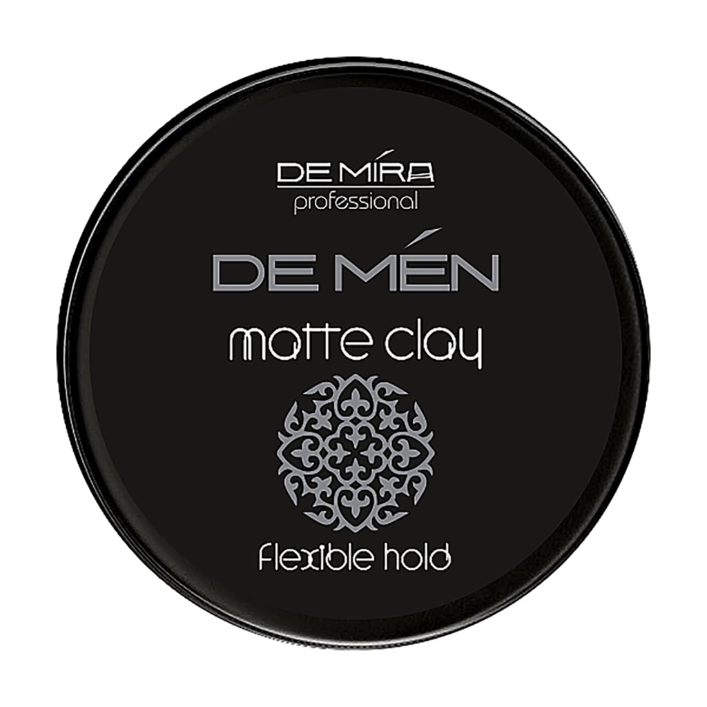Уцінка! Матова глина для укладання волосся та бороди DeMira Professional DeMen Matte Clay, 100 мл